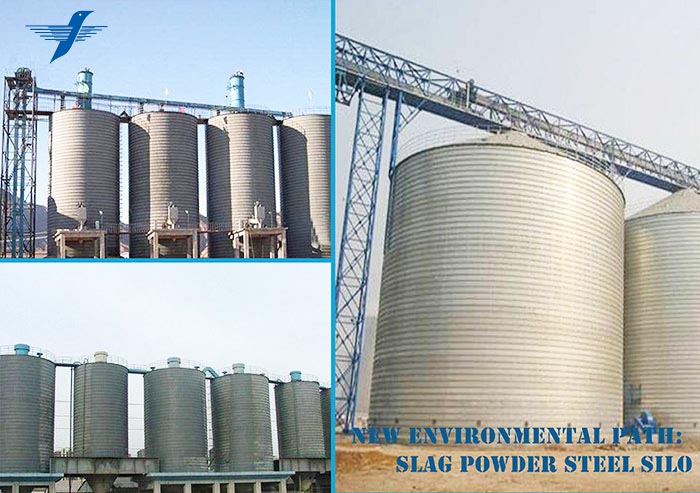 Flyer slag powder steel silo