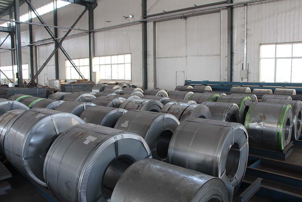 galvanized steel coil in factory