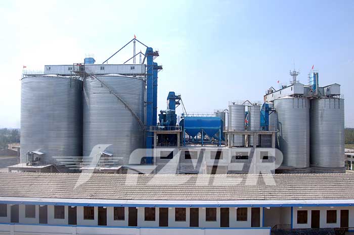 industrial powder silo project