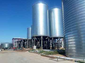 Uses of Slag Powder Storage Steel Silo