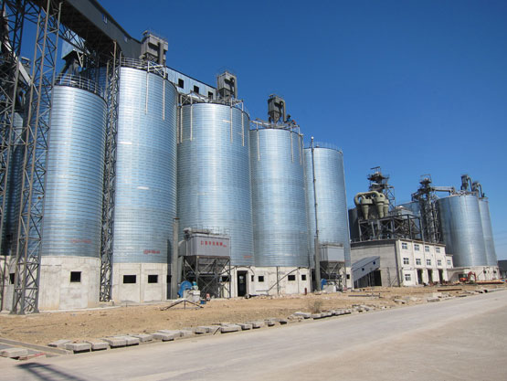 large cement silo flyer