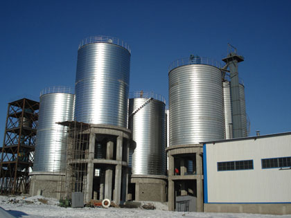 chemical storage tanks