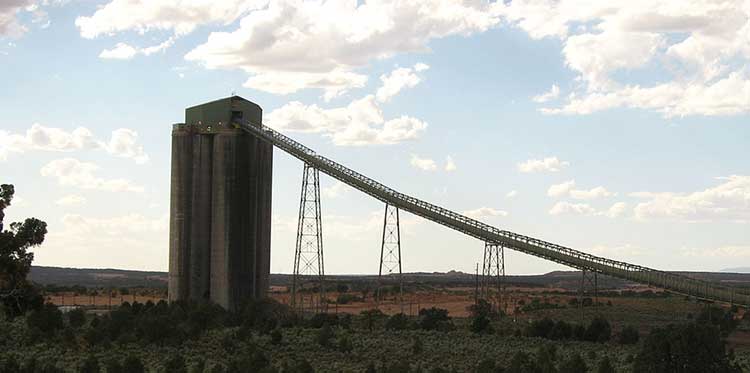 coal silo belt conveyor