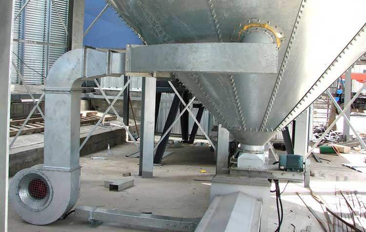The Ventilation Mode of Steel Silos for Grain Storage
