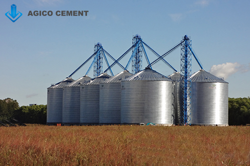 metal grain bin