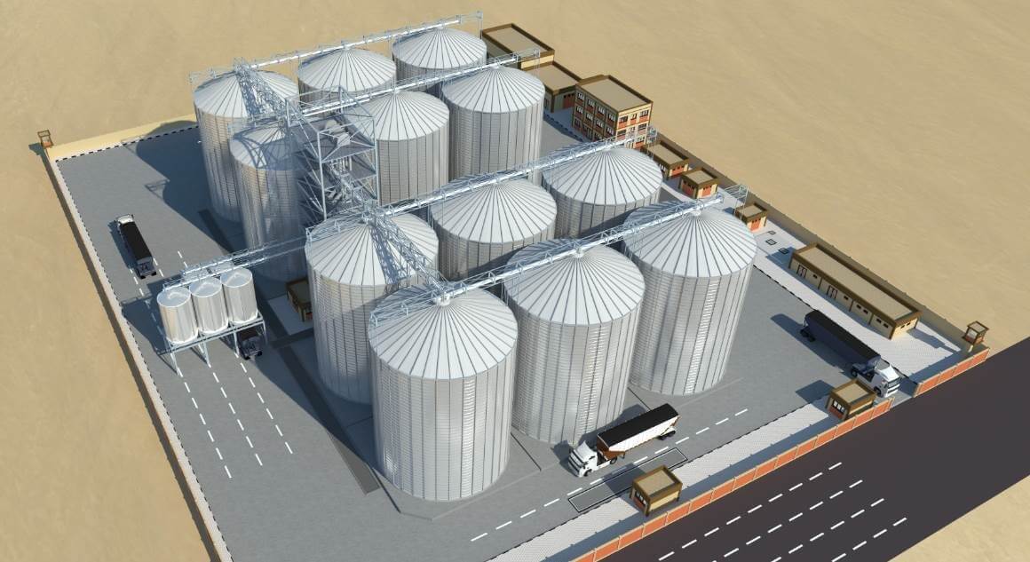 grain silos turn key design