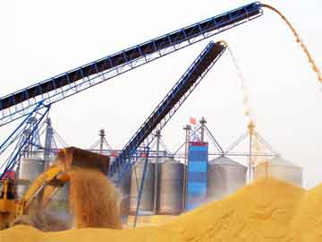 Ventilation and Fumigation of Grain Steel Silo