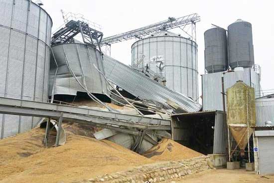 steel silo instability