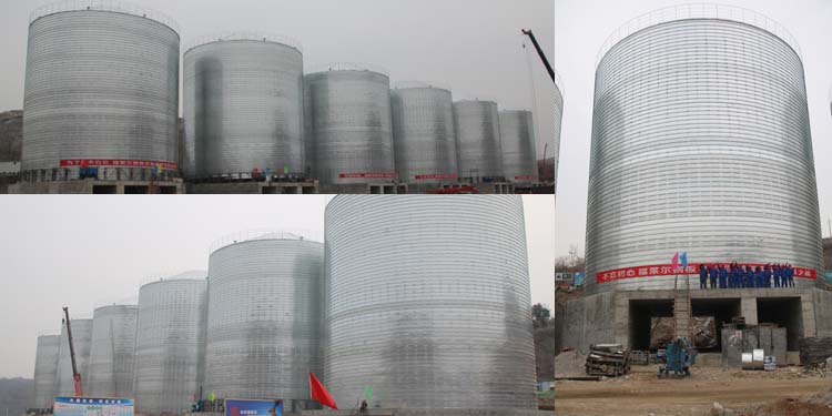 Flyer storage tanks in Xingyang, China