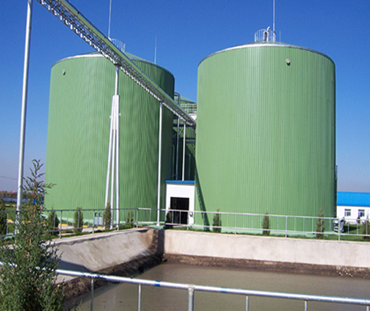 waste-water treatment storage tank